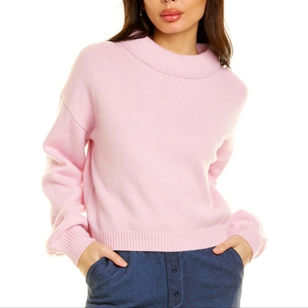 Something Navy Miranda Coil Neck Sweater